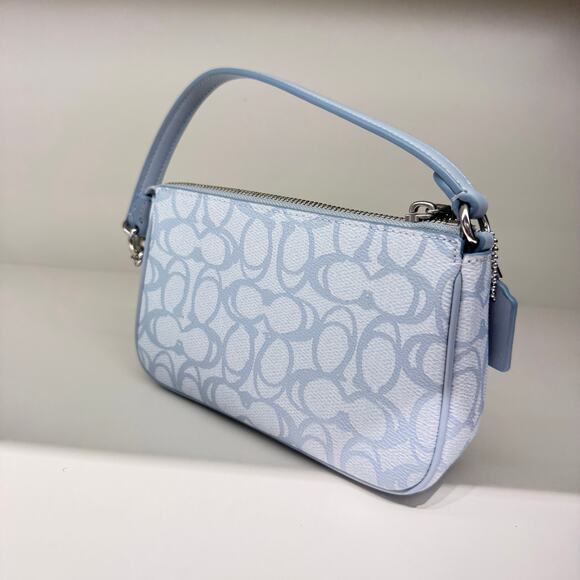 Coach Nolita 19 Shell Print CBK79 Sketch Signature Canvas CBM72 - Picture 9 of 16